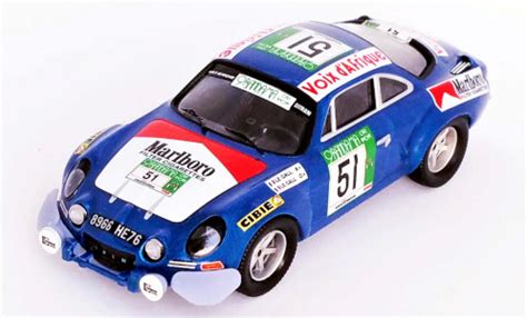 Miniature Alpine A110 1 43 Trofeu Renault No 51 Rallye WM Rallye