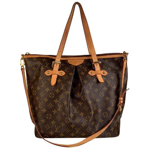 Louis Vuitton Monogram Canvas Palermo Gm Tote Bag With Strap Louis