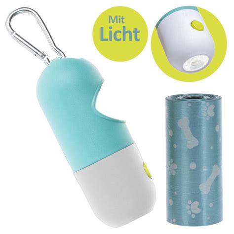 Worki Na Psie Odchody Z Etui Z Latark Led Rolka Pets Collection