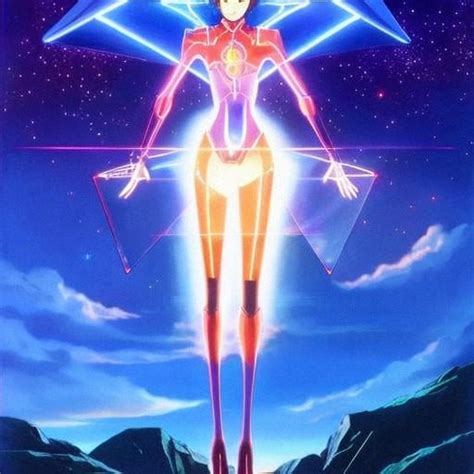 Ramiel From Neon Genesis Evangelion As Human Anime Style Raiart