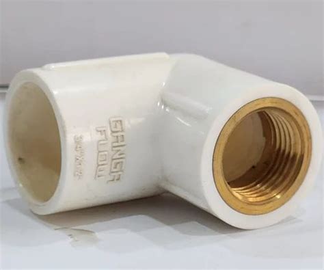 Gangaflow Inch Upvc Brass Elbow Plumbing At Rs Piece In