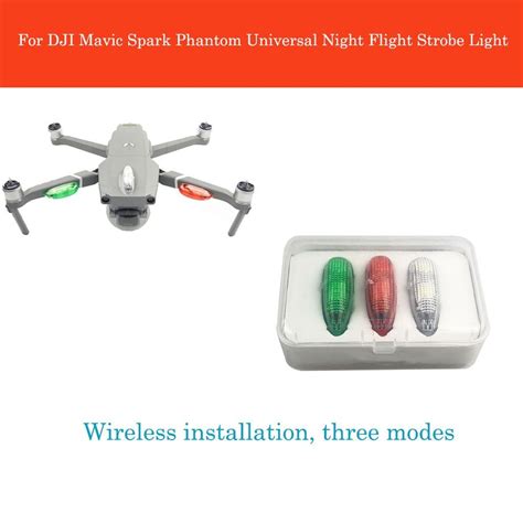 Flash Led Luzes Estroboscpicas Night Flight Para Dji Mavic Pro