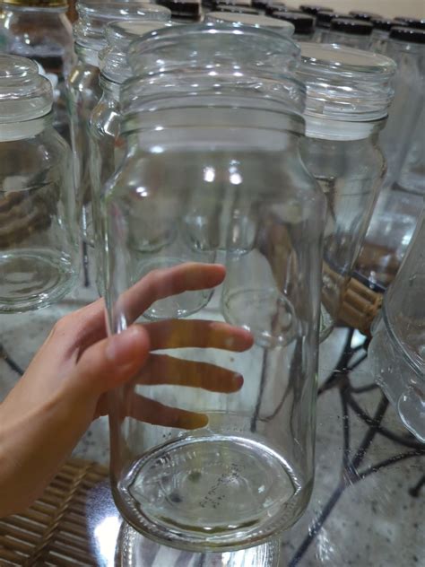 glass bottle container furniture home living kitchenware