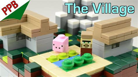 Lego Minecraft The Village Micro World Lego Stop Motion Animation