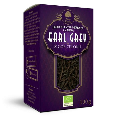 Herbata czarna Earl Grey EKO 100 g Pijalnia Ziół Dary Natury