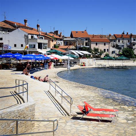 Croatia Istria Umag Town Beach Sq A Photo On Flickriver