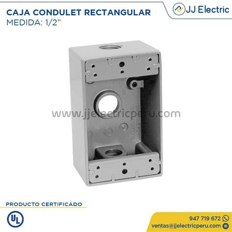 Caja Condulet Rectangular Jj Electric