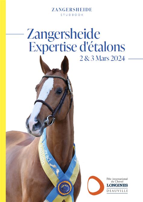 Expertise Zangersheide P Le International Du Cheval Longines Deauville