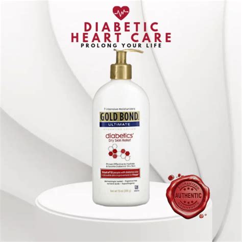 Gold Bond Ultimate Hydrating Lotion Diabetics Dry Skin Relief 13 Oz 368 G Diabetic Heart