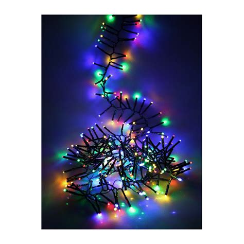 Cluster Led Christmas Lights - Multi Coloured - Hardware Heaven