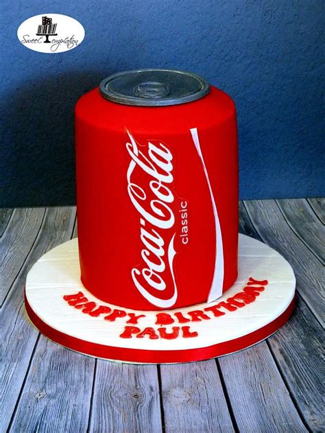 Coca Cola Can Cake Decorated Cake By Urszula Landowska Cakesdecor