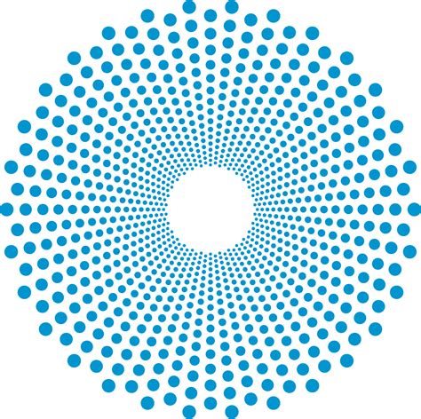 Blue Dot Bright Point Creative Dot Artistic Symbol Colorful Sphere Png