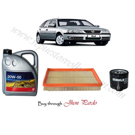 Kit Cambio Aceite Gol Repuestos Volkswagen