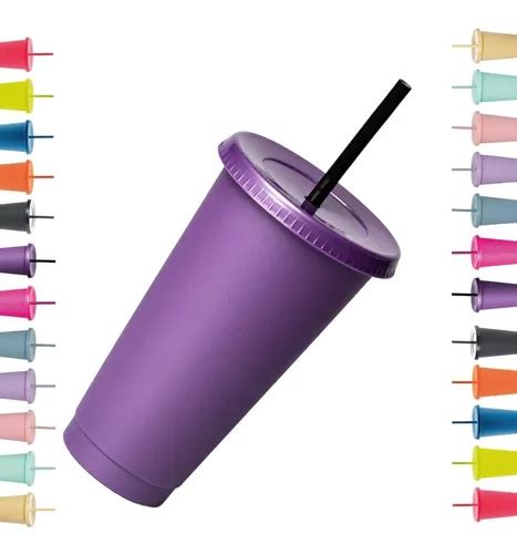 15 Vasos Reusables Venti Tipo Star Para Bebida Fria 24 Oz