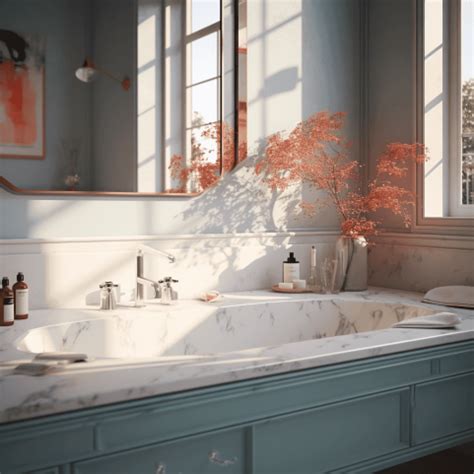 Salle De Bain En Marbre Blanc Fantaisie Sur Mesure Meilleur Plan