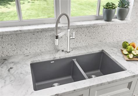 Blanco Silgranit Precis U 1 34 Undermount Sink Carina Kitchen And Bath