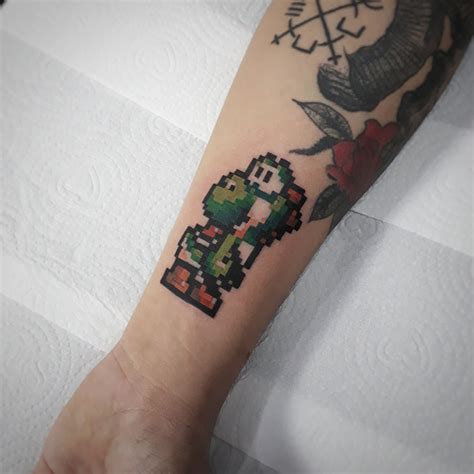 Estilos De Tatuagens Pixel Tattoo Mario Mario Bros Super Mario