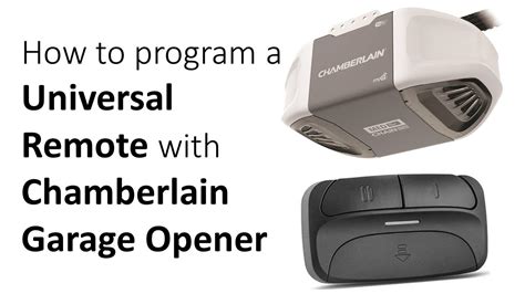 How To Program Chamberlain Universal Remote Genie Garage Door Opener Dandk Organizer