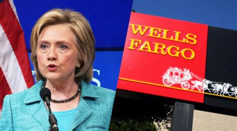 Hillary Clinton Condemns Wells Fargo Outrageous Behavior