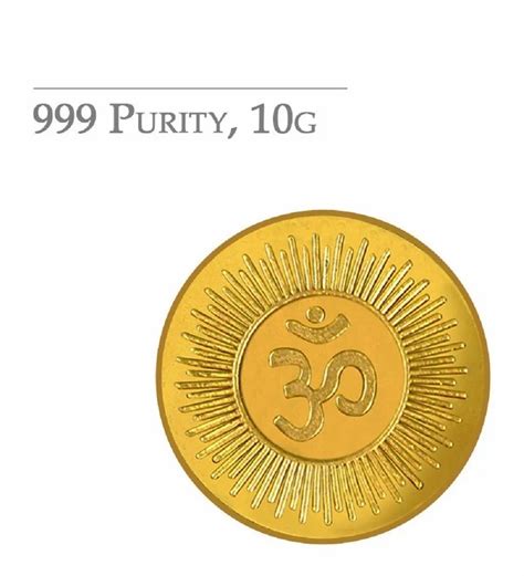 Gold Coins 999 24k At Rs 34360piece Gold Bullion Coin In New Delhi