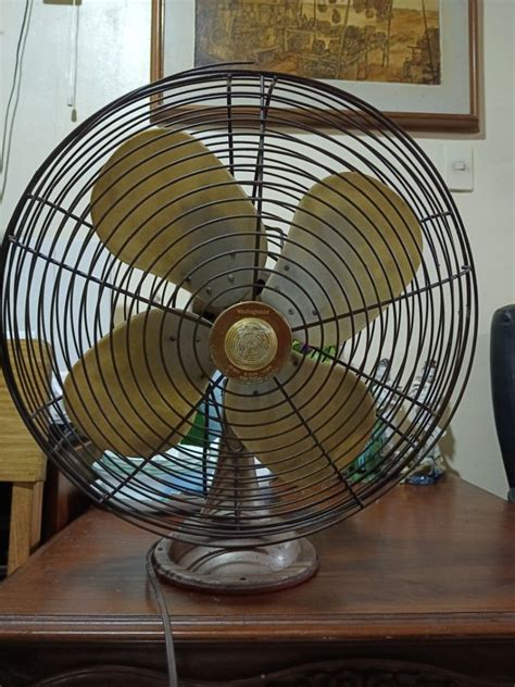 Vintage WESTINGHOUSE Electric Fan On Carousell