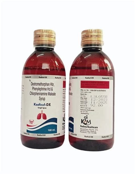 Dextromethorphan Hbr Phenylephrine Hcl Chlorpheniramine Maleate Syrup