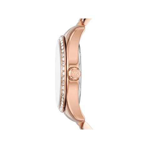 Montre MICHAEL KORS lexington femme bracelet acier inoxydable doré rose