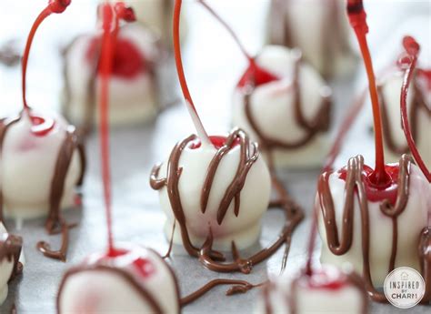 Chocolate Covered Spiked Cherries Inspired By Charm Chocolate