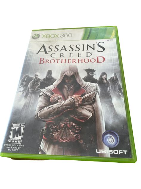 Assassins Creed Brotherhood Microsoft Xbox 360 2010 Complete W Manual 8888526254 Ebay