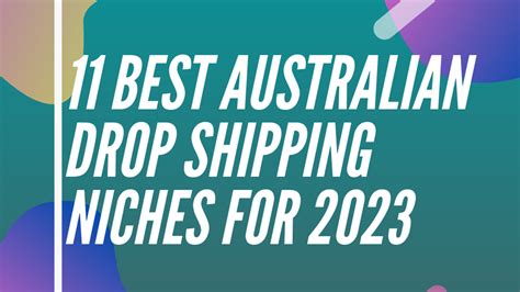 Best Australian Drop Shipping Niches For