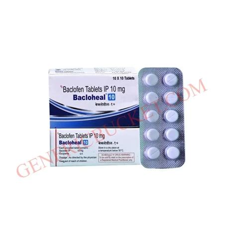 Bacloheal Mg Tablet Baclofen Mg Genericbucket