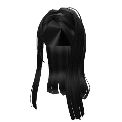 Black Long Straight Preppy Stylish Hair Roblox Item Rolimon S