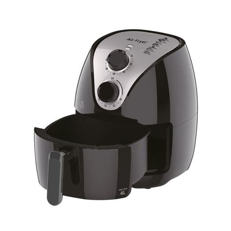 Fritadeira Elétrica Air Fryer 4L C Grade Timer 60min Temp 200C