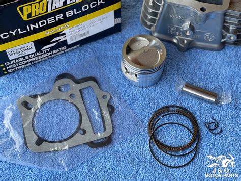 EX5 D EX5 DREAM W100 WAVE 100 PROTAPER BLOCK BLOK RACING SET PISTON