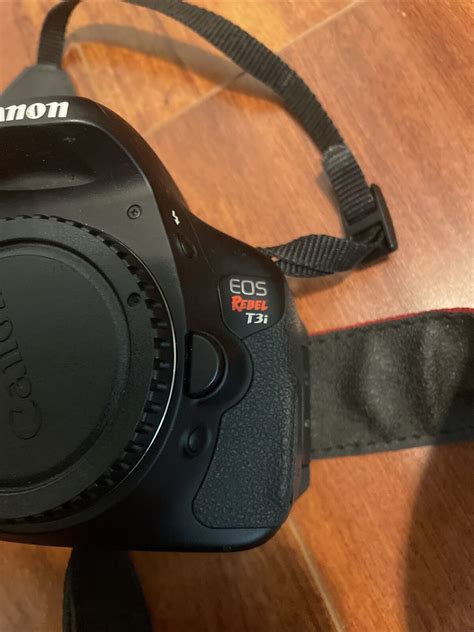 Canon Eos Rebel T3i 18 Mp Digital Slr Camera Black Body Only Ebay