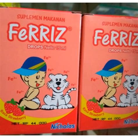 Jual Ferriz Drop Untuk Zat Besi Shopee Indonesia