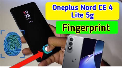 Oneplus Nord Ce Lite G Display Fingerprint Setting Oneplus Nord Ce