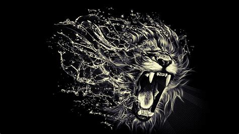 Angry Lion Eyes Wallpaper Wallpapertag