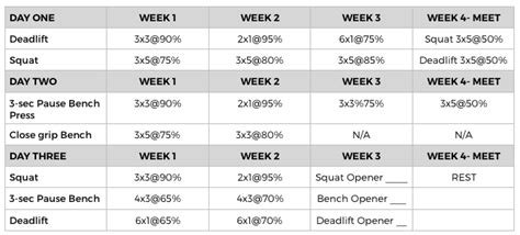 Powerlifting Workout Plan For Beginners Blog Dandk