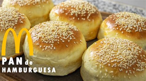 Pan De Hamburguesa Casero 🍔 Youtube