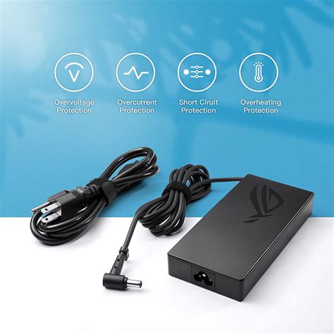 Laptop Charger For Asus 150w Ac Adapter Adp 150ch B A18 150p1a For Asus Tuf Gami Ebay