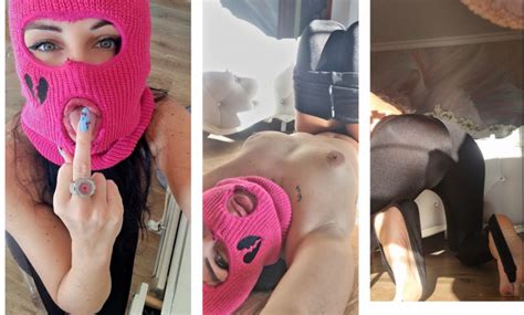 Sweetcat Robber Mask And Leggings Tease Tits Out ManyVids