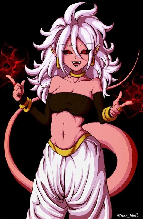 Majin Androide 21 Personajes De Dragon Ball Personajes De Goku