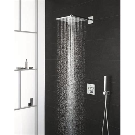 Grohe Smart Control 3 Way Chrome Square Shower Set