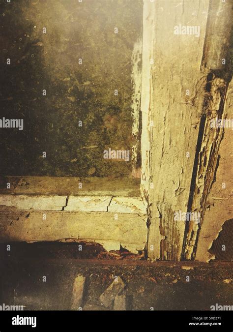Old Window Frame Stock Photo Alamy