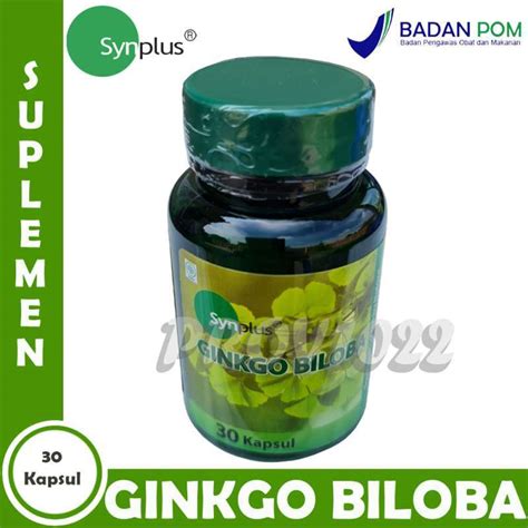 Jual Synplus Ginkgo Biloba Caps Meningkatkan Konsentrasi Daya