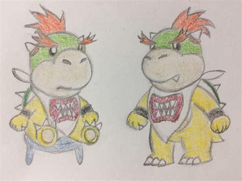 SML's Jr. and Bowser Jr. by PinkDuskStone on DeviantArt