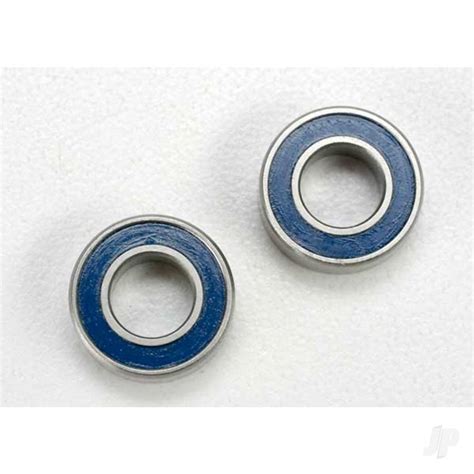 Traxxas Ball Bearings Blue Rubber Sealed 6x12x4mm 2 Pcs