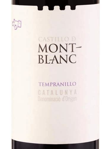 Clos Montblanc Castillo De Mont Blanc Tempranillo Vivino US