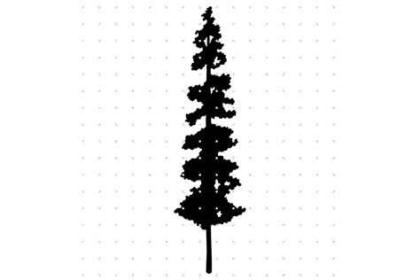 Tall Slim Tree SVG Graphic By CrafterOks Creative Fabrica